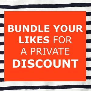 Bundle Your Likes For A Private Discount!!!